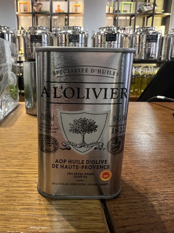 Vente Huile Haute Provence - Bidon 250 ml