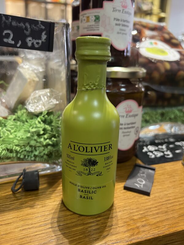 Vente Huile Basilic - Verre 100 ml
